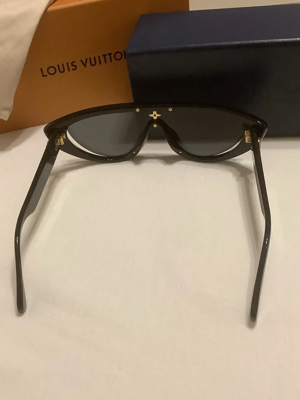 Louis Vuitton Black Shield Sunglasses